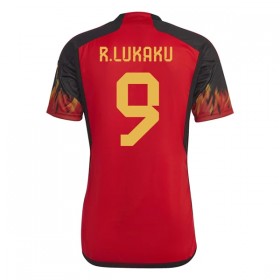 Camisetas Bélgica Lukaku 9 Primera Copa Mundial 2022 - Hombre